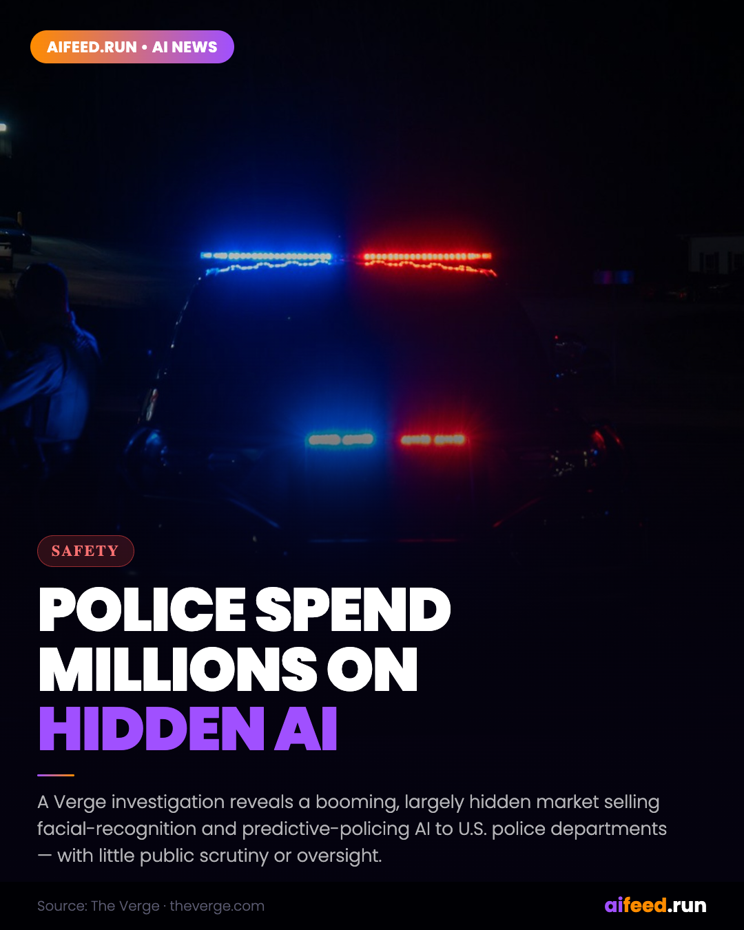 Police Are Spending Millions on AI — and the Market Is Largely Hidden