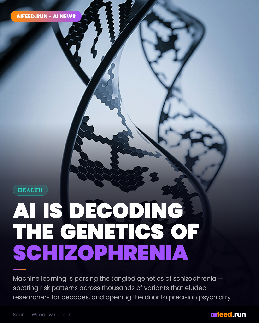 AI Is Helping Decode the Genetic Puzzle of Schizophrenia