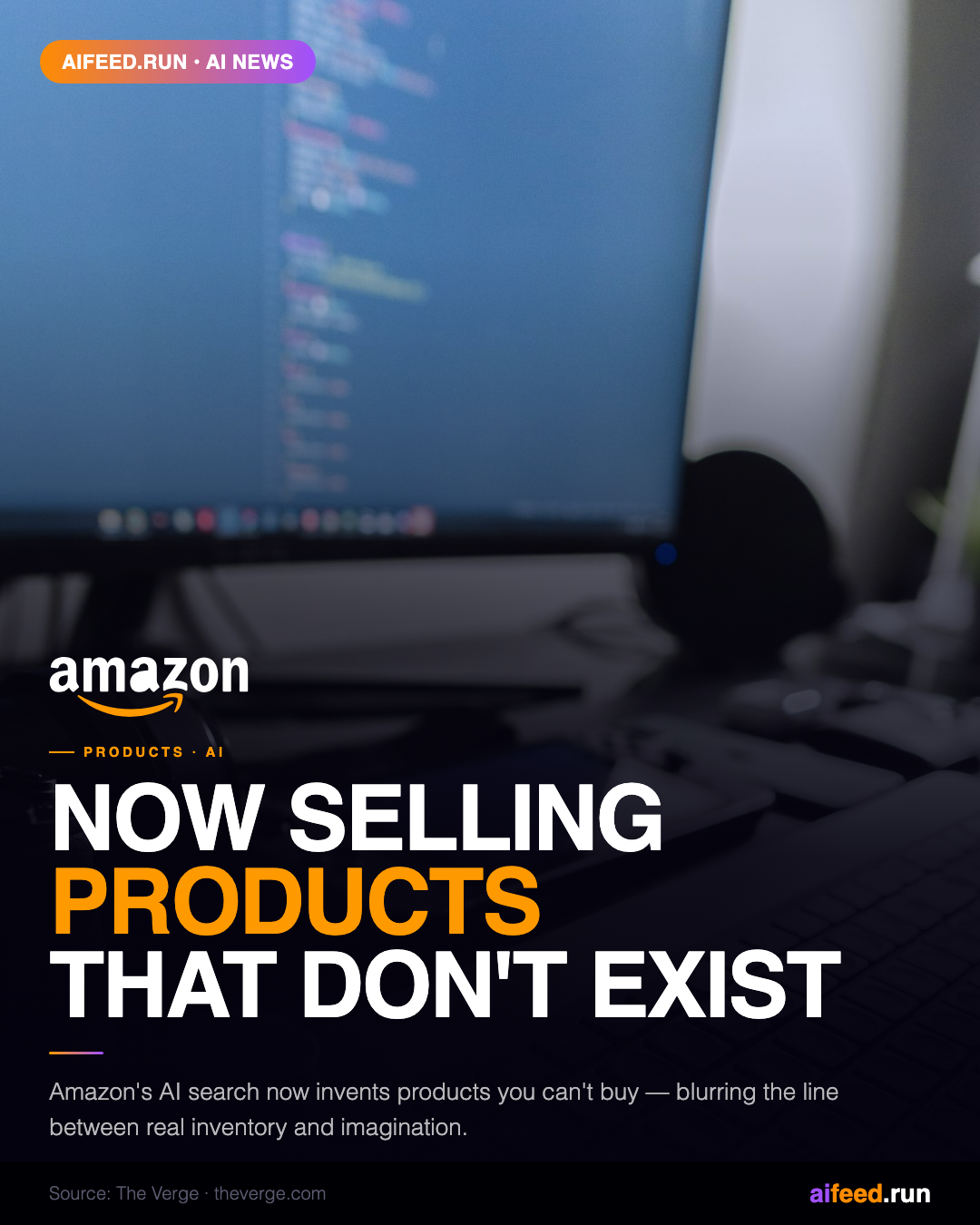 Amazon's Search Bar Will Invent AI-Generated Products You Can't Buy