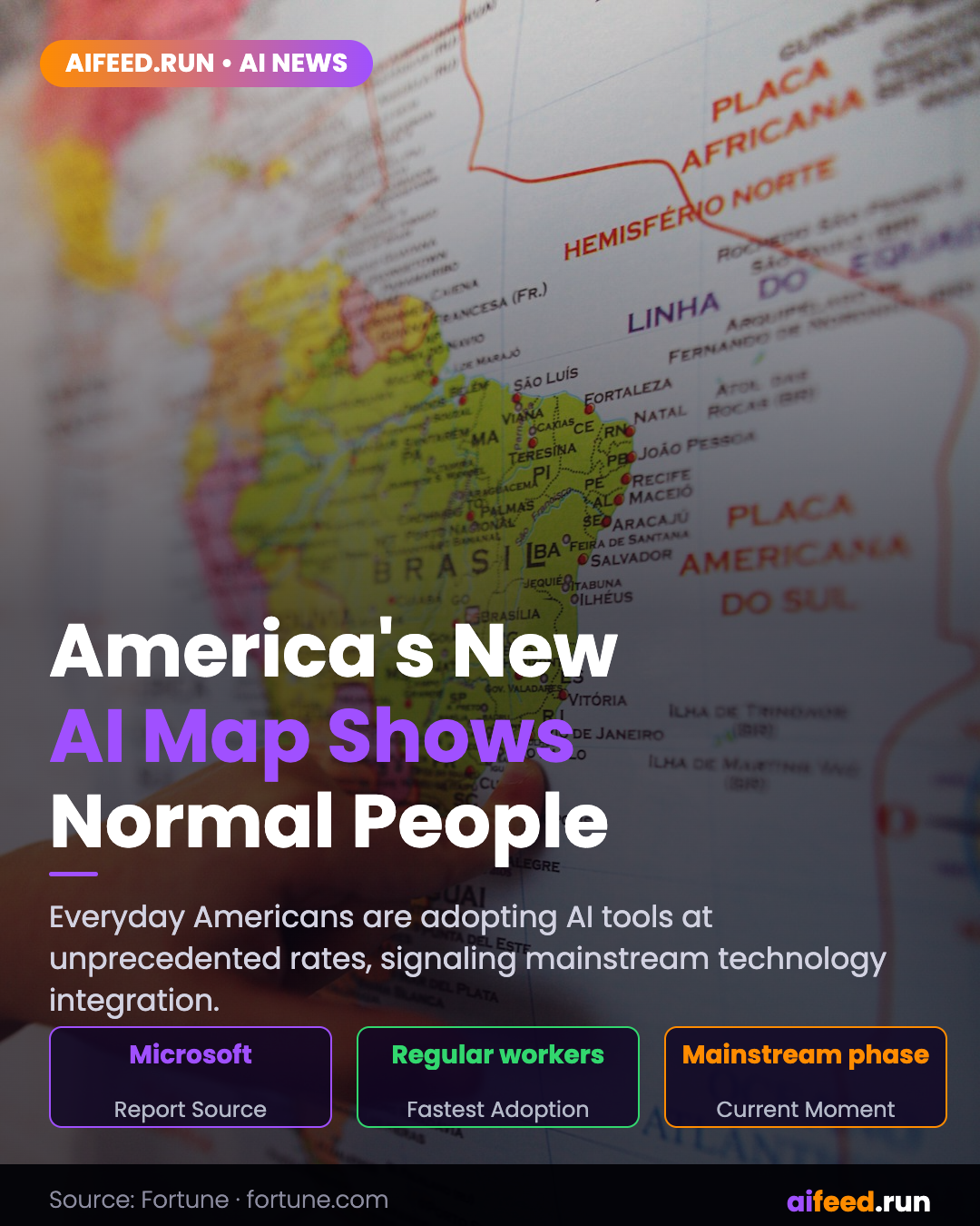 America's new AI map shows something surprising: 'A lot of normal people are adopting AI'