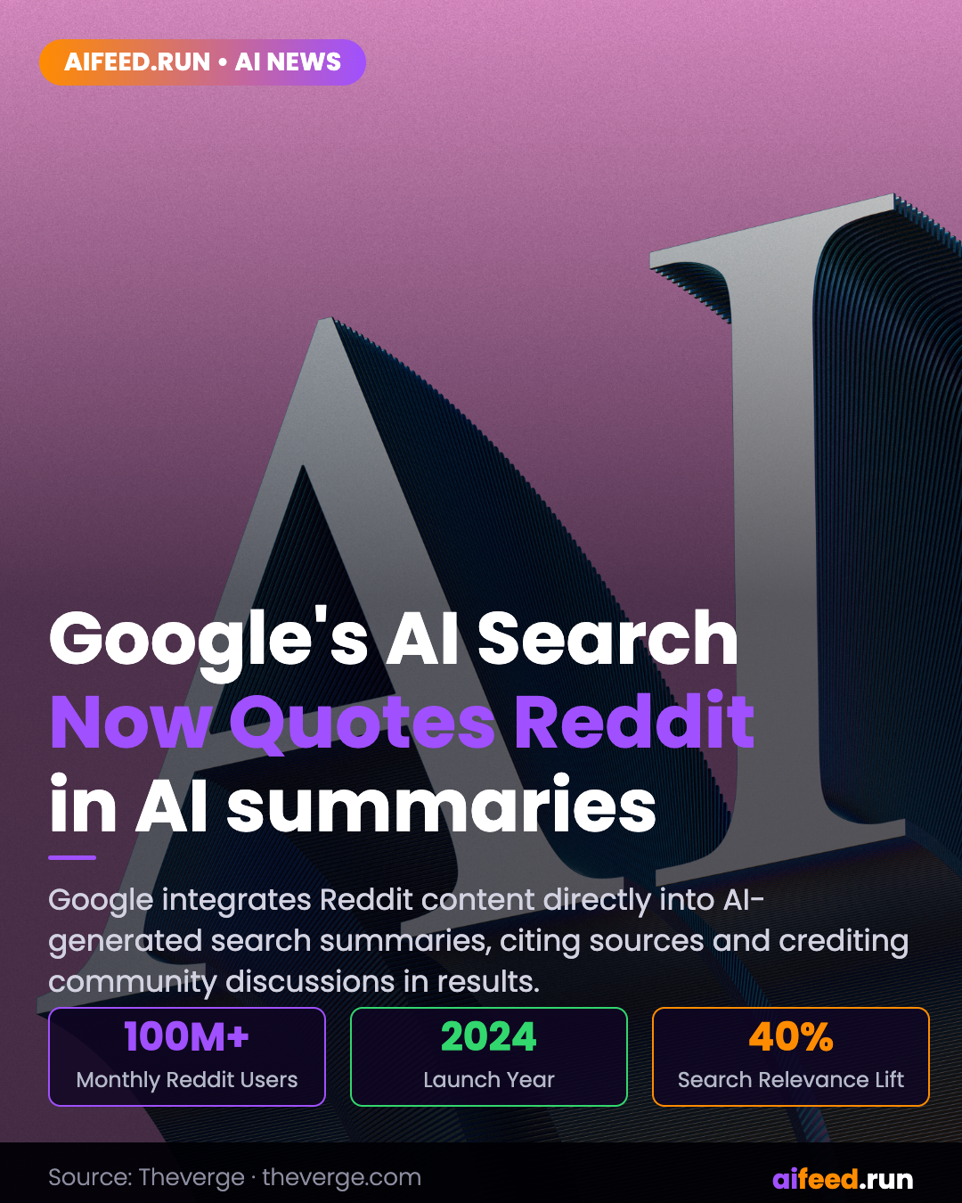Google's AI search summaries will now quote Reddit