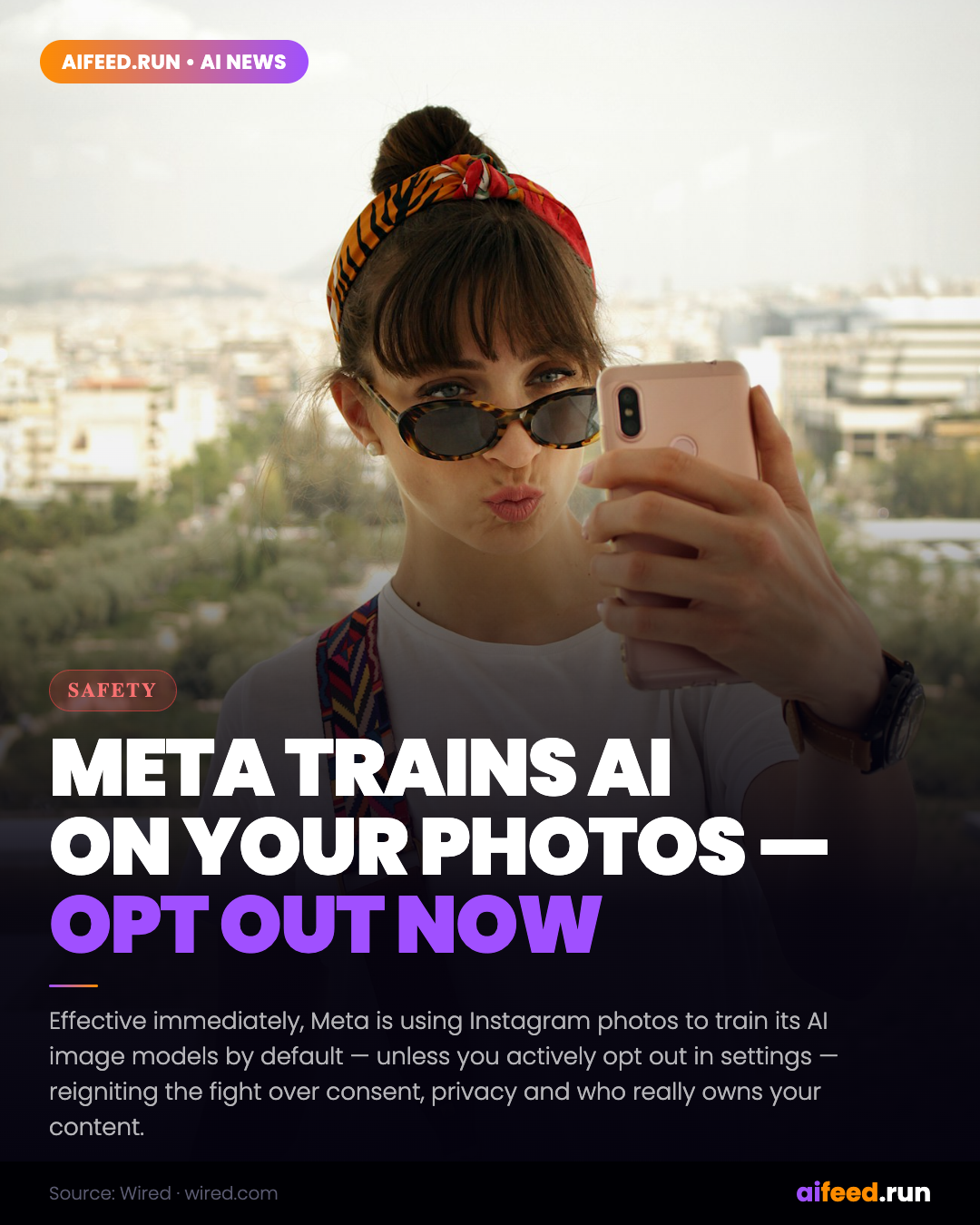 Meta Now Lets Anyone Use Your Instagram Photos in AI Images — Unless You Opt Out