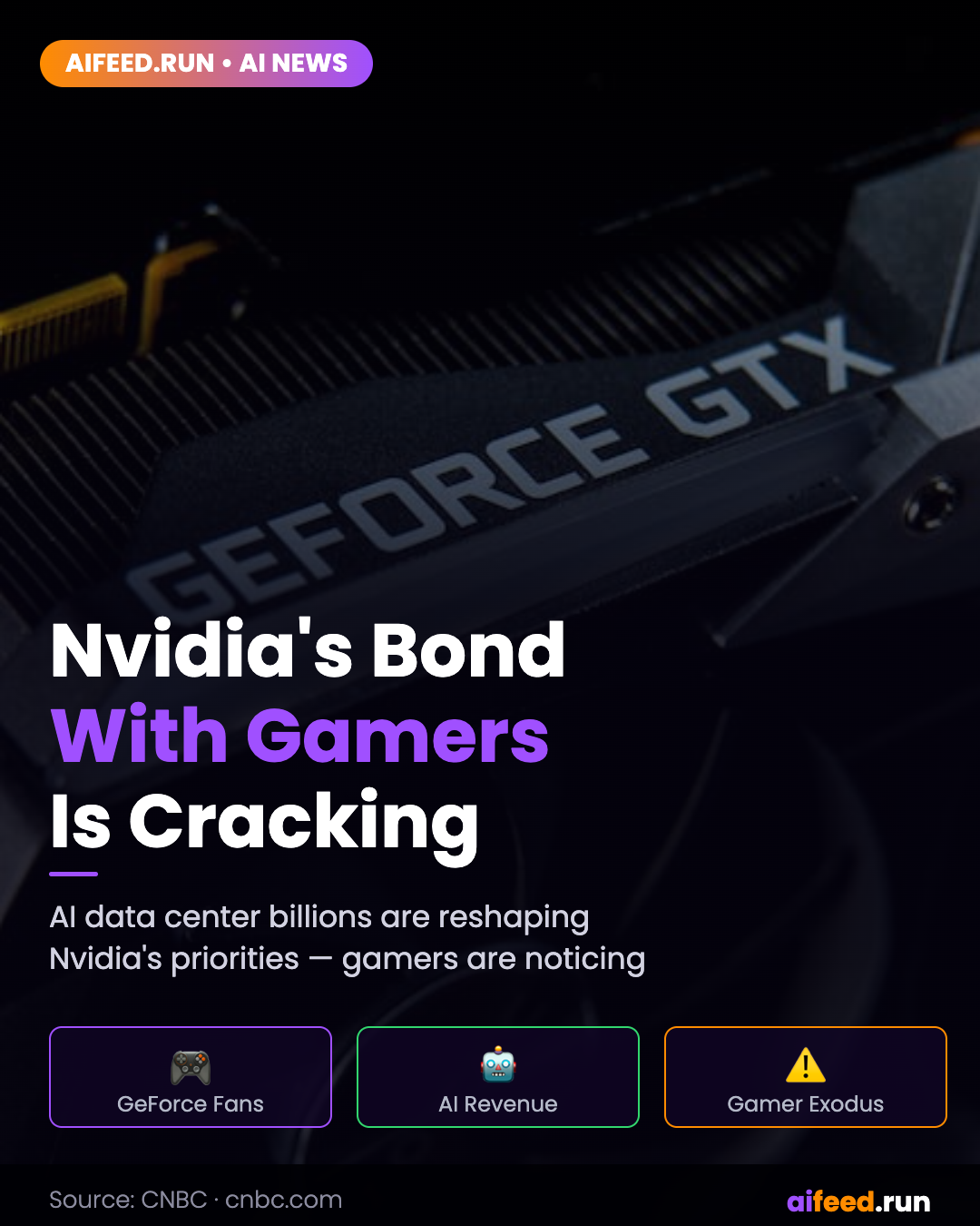 Nvidia's once-tight bond with gamers is cracking over AI