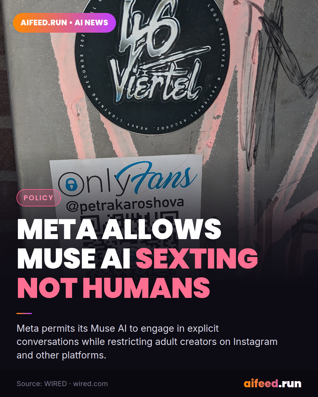 OnlyFans Creators Are Pissed That Meta Lets Muse Talk Dirty