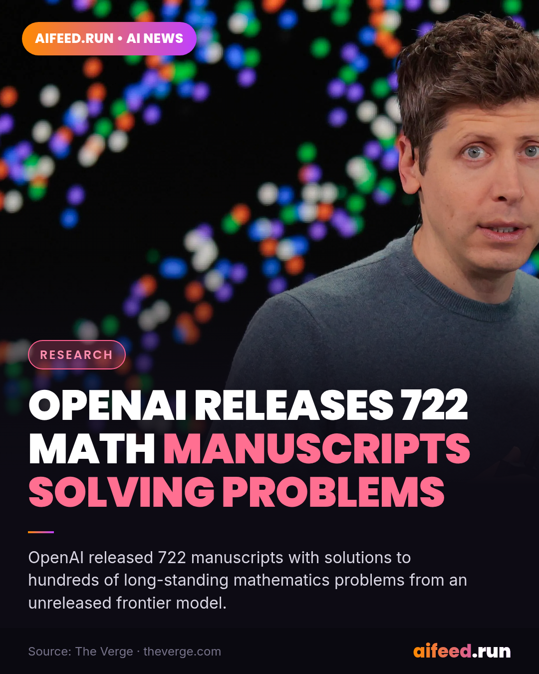 OpenAI drops another batch of mathematical breakthroughs