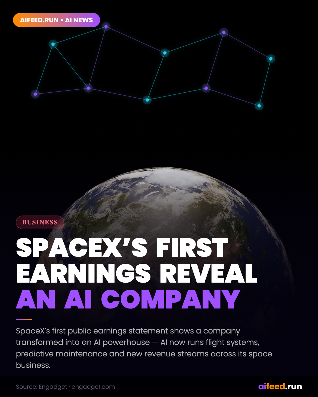 SpaceX's First Public Earnings Reveal an AI Company