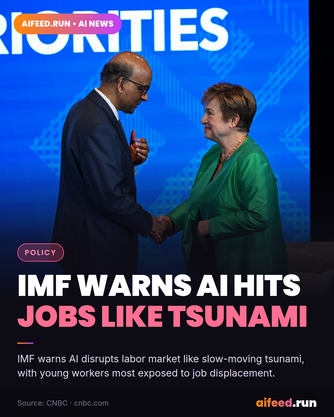 World Bank jobs council urges 'crisis-era' employment support measures as IMF warns of AI ‘tsunami’